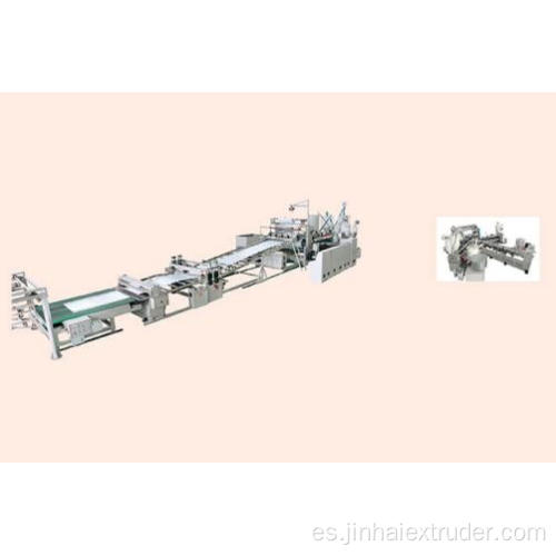 Línea de equipos de extrusión de láminas